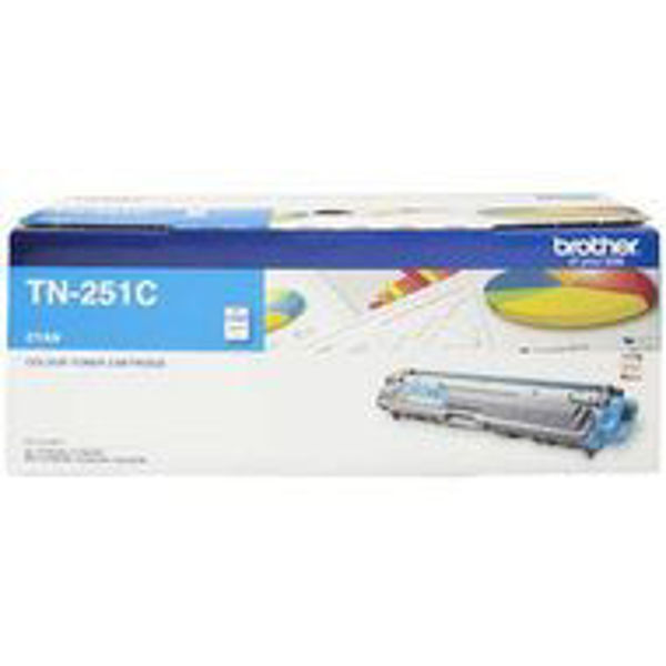 Picture of BROTHER TN251 CYAN TONER CARTRIDGE