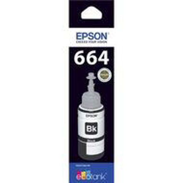 Picture of Epson T664 Blk Eco Tank Ink