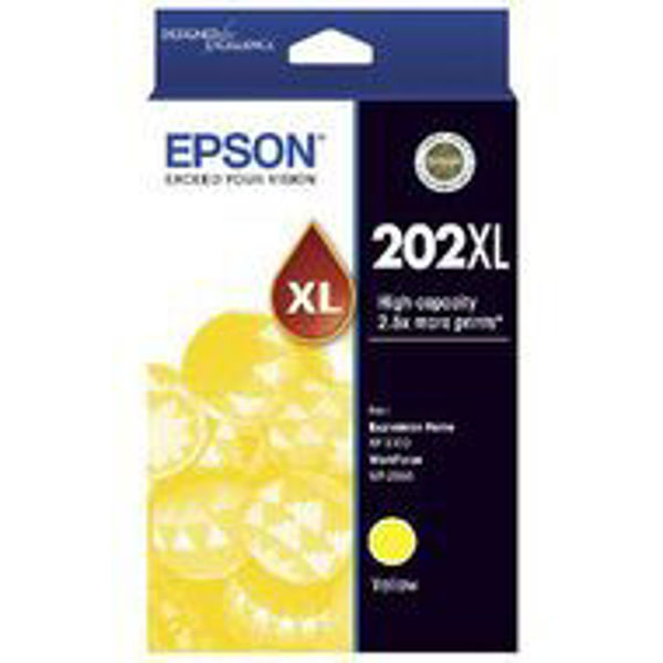 Picture of Epson 202 HY Yellow Ink Cart